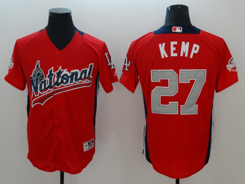 Men San Diego Padres #27 Matt Kemp red 2018 MLB All Star  jerseys->san francisco giants->MLB Jersey